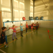 Berušky - 1. cvičení v tělocvičně ZŠ