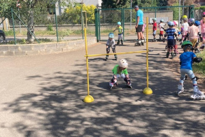 Hravé in-line bruslení Pampeliška a LMŠ