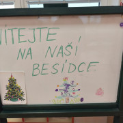 Ježečci a Veverky - generálka vánoční besídky