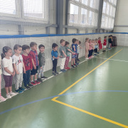 Motýlci - 3. cvičení v tělocvičně ZŠ Sulice