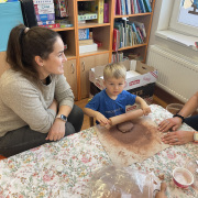 Motýlci - Odpolední dílničky s rodiči -  vánoční tvoření