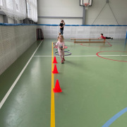 Motýlci v tělocvičně