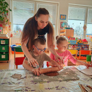 Mravenečci - Dílničky s rodiči - Vánoční keramické tvoření